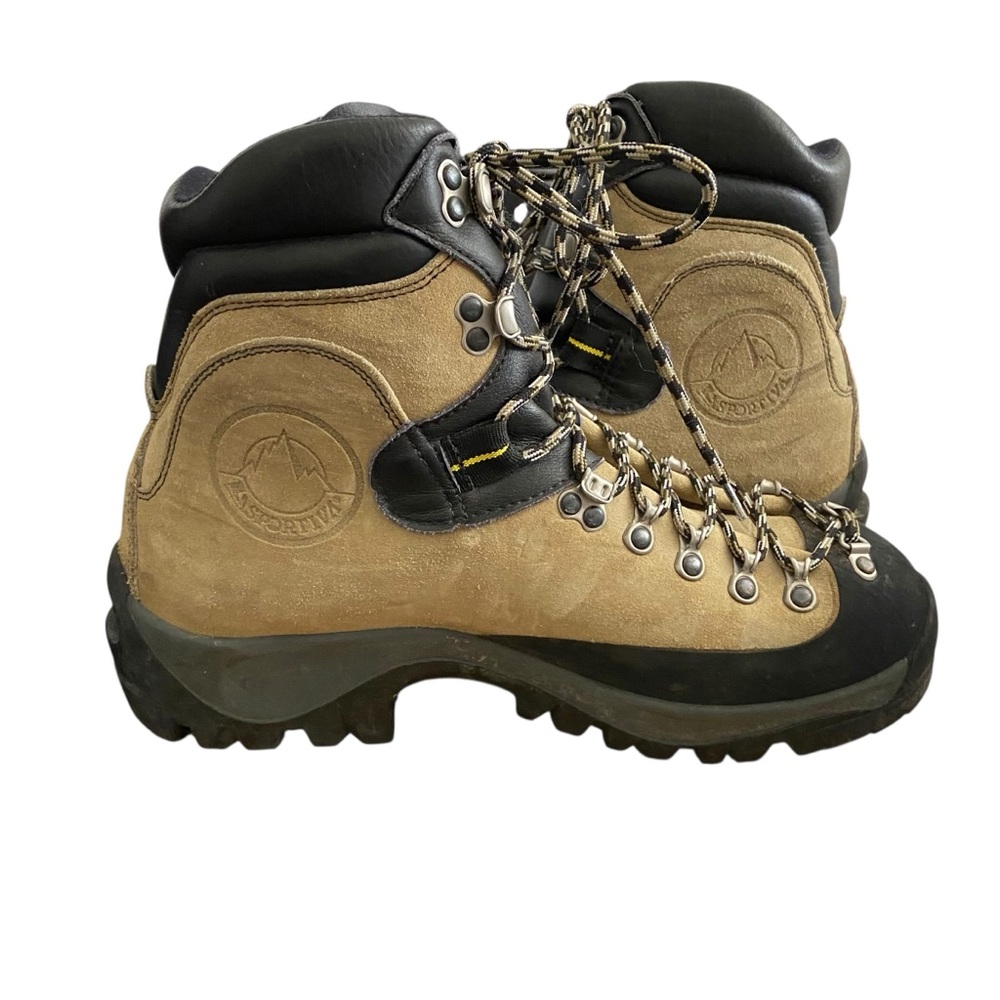 La Sportiva 257A Mountaineering Hiking Boots Men’s US 9.5 Vibram Sole Gorpcore - Picture 6 of 12